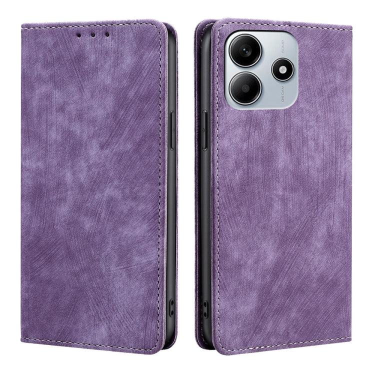 RFID Anti-theft Brush Magnetic Leather Phone Case, For Redmi A7 Pro 171mm / Poco C85x 5G, For Redmi Turbo 5 Max 5G / Poco X8 Pro Max 5G, For Redmi Turbo 5 5G / Poco X8 Pro 5G, For Redmi K90 Pro Max 5G / Poco F8 Ultra                                    ...