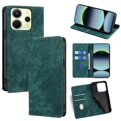 RFID Anti-theft Brush Magnetic Leather Phone Case, For Redmi A7 Pro 171mm / Poco C85x 5G, For Redmi Turbo 5 Max 5G / Poco X8 Pro Max 5G, For Redmi Turbo 5 5G / Poco X8 Pro 5G, For Redmi K90 Pro Max 5G / Poco F8 Ultra                                    ...