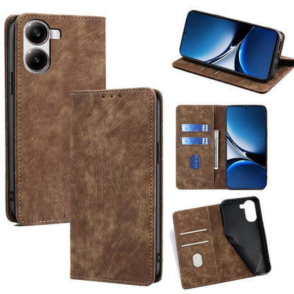 RFID Anti-theft Brush Magnetic Leather Phone Case, For Redmi A7 Pro 171mm / Poco C85x 5G, For Redmi Turbo 5 Max 5G / Poco X8 Pro Max 5G, For Redmi Turbo 5 5G / Poco X8 Pro 5G, For Redmi K90 Pro Max 5G / Poco F8 Ultra                                    ...