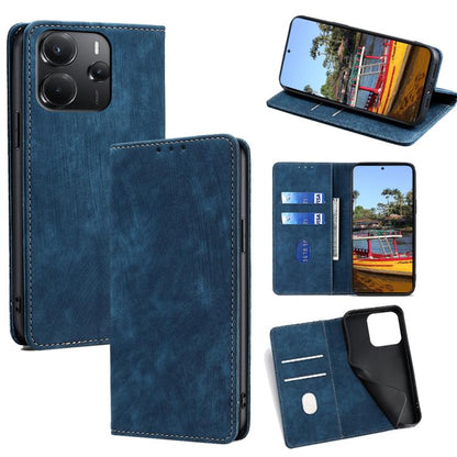RFID Anti-theft Brush Magnetic Leather Phone Case, For Redmi A7 Pro 171mm / Poco C85x 5G, For Redmi Turbo 5 Max 5G / Poco X8 Pro Max 5G, For Redmi Turbo 5 5G / Poco X8 Pro 5G, For Redmi K90 Pro Max 5G / Poco F8 Ultra                                    ...