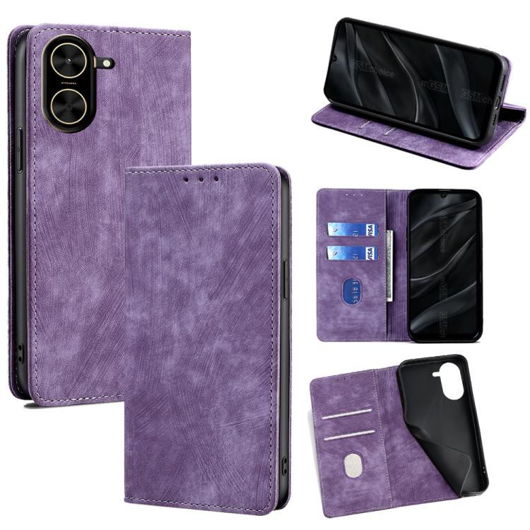 RFID Anti-theft Brush Magnetic Leather Phone Case, For Redmi A7 Pro 171mm / Poco C85x 5G, For Redmi Turbo 5 Max 5G / Poco X8 Pro Max 5G, For Redmi Turbo 5 5G / Poco X8 Pro 5G, For Redmi K90 Pro Max 5G / Poco F8 Ultra                                    ...