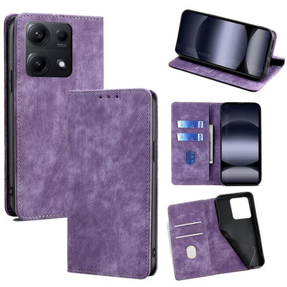 RFID Anti-theft Brush Magnetic Leather Phone Case, For Redmi A7 Pro 171mm / Poco C85x 5G, For Redmi Turbo 5 Max 5G / Poco X8 Pro Max 5G, For Redmi Turbo 5 5G / Poco X8 Pro 5G, For Redmi K90 Pro Max 5G / Poco F8 Ultra                                    ...