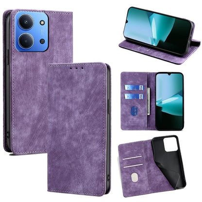 RFID Anti-theft Brush Magnetic Leather Phone Case, For Redmi A7 Pro 171mm / Poco C85x 5G, For Redmi Turbo 5 Max 5G / Poco X8 Pro Max 5G, For Redmi Turbo 5 5G / Poco X8 Pro 5G, For Redmi K90 Pro Max 5G / Poco F8 Ultra                                    ...