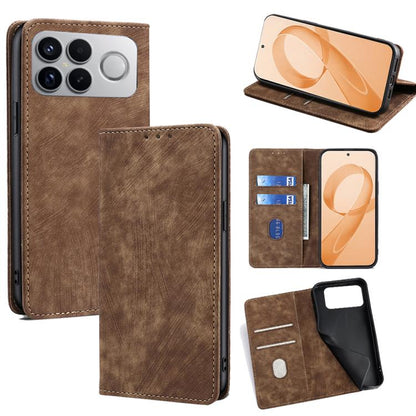 RFID Anti-theft Brush Magnetic Leather Phone Case, For Redmi A7 Pro 171mm / Poco C85x 5G, For Redmi Turbo 5 Max 5G / Poco X8 Pro Max 5G, For Redmi Turbo 5 5G / Poco X8 Pro 5G, For Redmi K90 Pro Max 5G / Poco F8 Ultra                                    ...