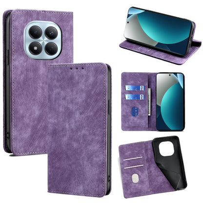 RFID Anti-theft Brush Magnetic Leather Phone Case, For Redmi A7 Pro 171mm / Poco C85x 5G, For Redmi Turbo 5 Max 5G / Poco X8 Pro Max 5G, For Redmi Turbo 5 5G / Poco X8 Pro 5G, For Redmi K90 Pro Max 5G / Poco F8 Ultra                                    ...