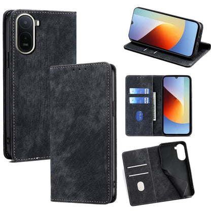 RFID Anti-theft Brush Magnetic Leather Phone Case, For Redmi A7 Pro 171mm / Poco C85x 5G, For Redmi Turbo 5 Max 5G / Poco X8 Pro Max 5G, For Redmi Turbo 5 5G / Poco X8 Pro 5G, For Redmi K90 Pro Max 5G / Poco F8 Ultra                                    ...