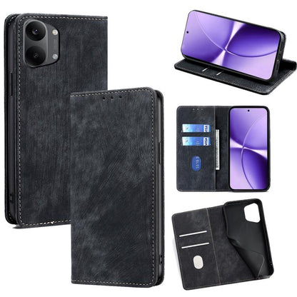 RFID Anti-theft Brush Magnetic Leather Phone Case, For Redmi A7 Pro 171mm / Poco C85x 5G, For Redmi Turbo 5 Max 5G / Poco X8 Pro Max 5G, For Redmi Turbo 5 5G / Poco X8 Pro 5G, For Redmi K90 Pro Max 5G / Poco F8 Ultra                                    ...