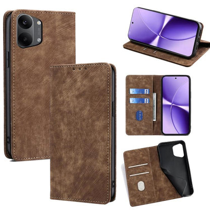 RFID Anti-theft Brush Magnetic Leather Phone Case, For Redmi A7 Pro 171mm / Poco C85x 5G, For Redmi Turbo 5 Max 5G / Poco X8 Pro Max 5G, For Redmi Turbo 5 5G / Poco X8 Pro 5G, For Redmi K90 Pro Max 5G / Poco F8 Ultra                                    ...