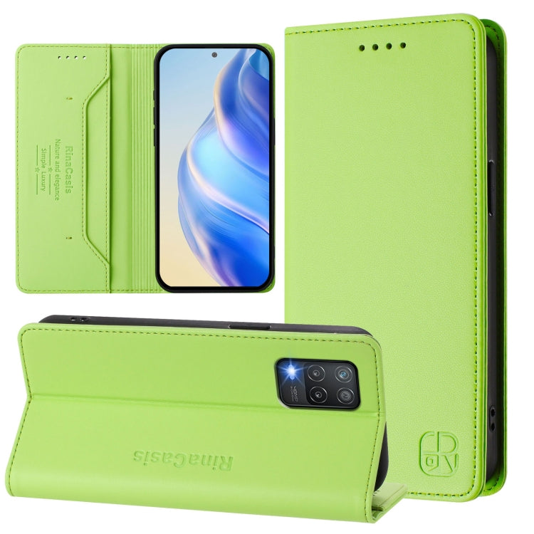 RC01 Dual-Folded Magnetic Suction RFID Leather Phone Case, For Realme 10T 5G / 10s 5G / 9i 5G Indian, For Realme GT3 5G / GT Neo 5 240W, For Realme GT 5G / GT Neo 5G, For Realme 10 Pro 5G, For Realme 10 Pro+ 5G, For Realme 10 4G Global                 ...