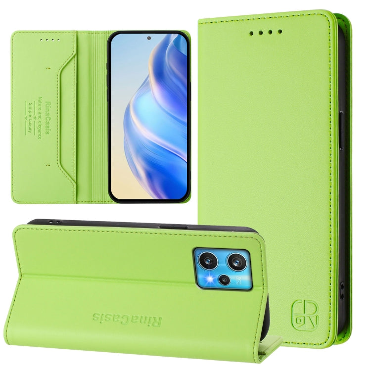 RC01 Dual-Folded Magnetic Suction RFID Leather Phone Case, For Realme 10T 5G / 10s 5G / 9i 5G Indian, For Realme GT3 5G / GT Neo 5 240W, For Realme GT 5G / GT Neo 5G, For Realme 10 Pro 5G, For Realme 10 Pro+ 5G, For Realme 10 4G Global                 ...