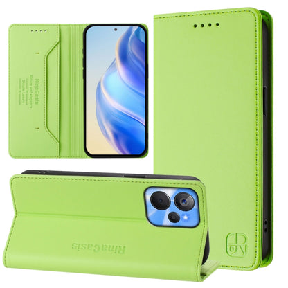 RC01 Dual-Folded Magnetic Suction RFID Leather Phone Case, For Realme 10T 5G / 10s 5G / 9i 5G Indian, For Realme GT3 5G / GT Neo 5 240W, For Realme GT 5G / GT Neo 5G, For Realme 10 Pro 5G, For Realme 10 Pro+ 5G, For Realme 10 4G Global                 ...