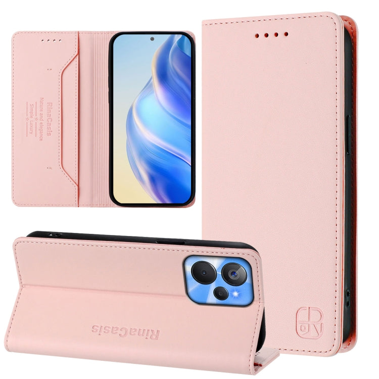 RC01 Dual-Folded Magnetic Suction RFID Leather Phone Case, For Realme 10T 5G / 10s 5G / 9i 5G Indian, For Realme GT3 5G / GT Neo 5 240W, For Realme GT 5G / GT Neo 5G, For Realme 10 Pro 5G, For Realme 10 Pro+ 5G, For Realme 10 4G Global                 ...