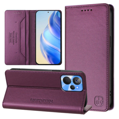 RC01 Dual-Folded Magnetic Suction RFID Leather Phone Case, For Realme 10T 5G / 10s 5G / 9i 5G Indian, For Realme GT3 5G / GT Neo 5 240W, For Realme GT 5G / GT Neo 5G, For Realme 10 Pro 5G, For Realme 10 Pro+ 5G, For Realme 10 4G Global                 ...
