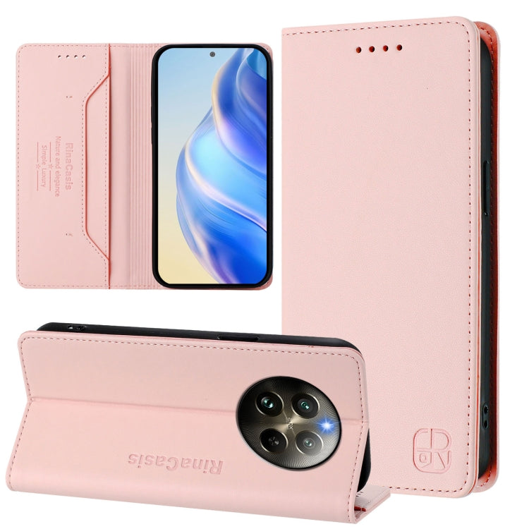 RC01 Dual-Folded Magnetic Suction RFID Leather Phone Case, For Realme P1 Pro, For Realme 12+ 5G / Narzo 70 Pro 5G India, For Realme 12 5G Global, For Realme Note 50 4G / C51 4G / C53 4G, For Realme C67 4G Global, For Realme 11 4G Global                ...