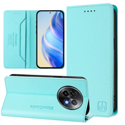 RC01 Dual-Folded Magnetic Suction RFID Leather Phone Case, For Realme C71 4G India, For Realme 15 5G / 15 Pro 5G, For Realme C71 4G Global, For Realme 14 Pro+ 5G, For Realme 14 Pro 5G, For Realme GT 7 Pro 5G, For Realme C63 5G Global                   ...