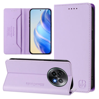 RC01 Dual-Folded Magnetic Suction RFID Leather Phone Case, For Realme C71 4G India, For Realme 15 5G / 15 Pro 5G, For Realme C71 4G Global, For Realme 14 Pro+ 5G, For Realme 14 Pro 5G, For Realme GT 7 Pro 5G, For Realme C63 5G Global                   ...