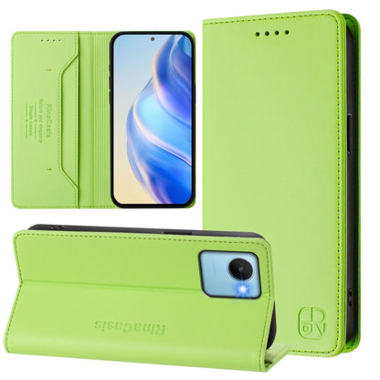 RC01 Dual-Folded Magnetic Suction RFID Leather Phone Case, For Realme 10T 5G / 10s 5G / 9i 5G Indian, For Realme GT3 5G / GT Neo 5 240W, For Realme GT 5G / GT Neo 5G, For Realme 10 Pro 5G, For Realme 10 Pro+ 5G, For Realme 10 4G Global                 ...