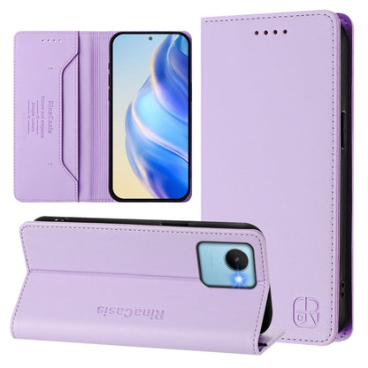 RC01 Dual-Folded Magnetic Suction RFID Leather Phone Case, For Realme 10T 5G / 10s 5G / 9i 5G Indian, For Realme GT3 5G / GT Neo 5 240W, For Realme GT 5G / GT Neo 5G, For Realme 10 Pro 5G, For Realme 10 Pro+ 5G, For Realme 10 4G Global                 ...