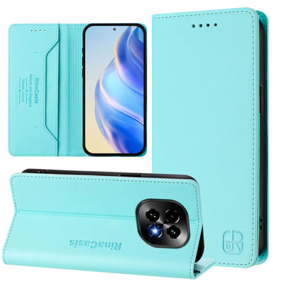 RC01 Dual-Folded Magnetic Suction RFID Leather Phone Case, For Realme C71 4G India, For Realme 15 5G / 15 Pro 5G, For Realme C71 4G Global, For Realme 14 Pro+ 5G, For Realme 14 Pro 5G, For Realme GT 7 Pro 5G, For Realme C63 5G Global                   ...