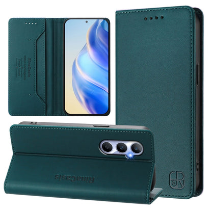 RC01 Dual-Folded Magnetic Suction RFID Leather Phone Case, For Realme P1 Pro, For Realme 12+ 5G / Narzo 70 Pro 5G India, For Realme 12 5G Global, For Realme Note 50 4G / C51 4G / C53 4G, For Realme C67 4G Global, For Realme 11 4G Global                ...