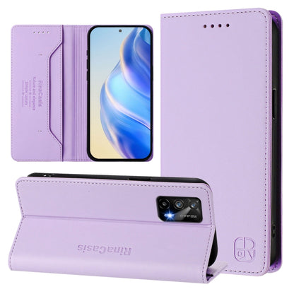 RC01 Dual-Folded Magnetic Suction RFID Leather Phone Case, For Realme 10T 5G / 10s 5G / 9i 5G Indian, For Realme GT3 5G / GT Neo 5 240W, For Realme GT 5G / GT Neo 5G, For Realme 10 Pro 5G, For Realme 10 Pro+ 5G, For Realme 10 4G Global                 ...