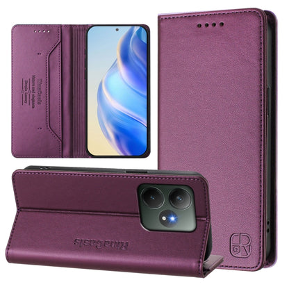 RC01 Dual-Folded Magnetic Suction RFID Leather Phone Case, For Realme C71 4G India, For Realme 15 5G / 15 Pro 5G, For Realme C71 4G Global, For Realme 14 Pro+ 5G, For Realme 14 Pro 5G, For Realme GT 7 Pro 5G, For Realme C63 5G Global                   ...