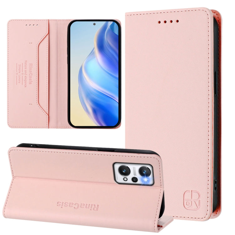RC01 Dual-Folded Magnetic Suction RFID Leather Phone Case, For Realme 10T 5G / 10s 5G / 9i 5G Indian, For Realme GT3 5G / GT Neo 5 240W, For Realme GT 5G / GT Neo 5G, For Realme 10 Pro 5G, For Realme 10 Pro+ 5G, For Realme 10 4G Global                 ...