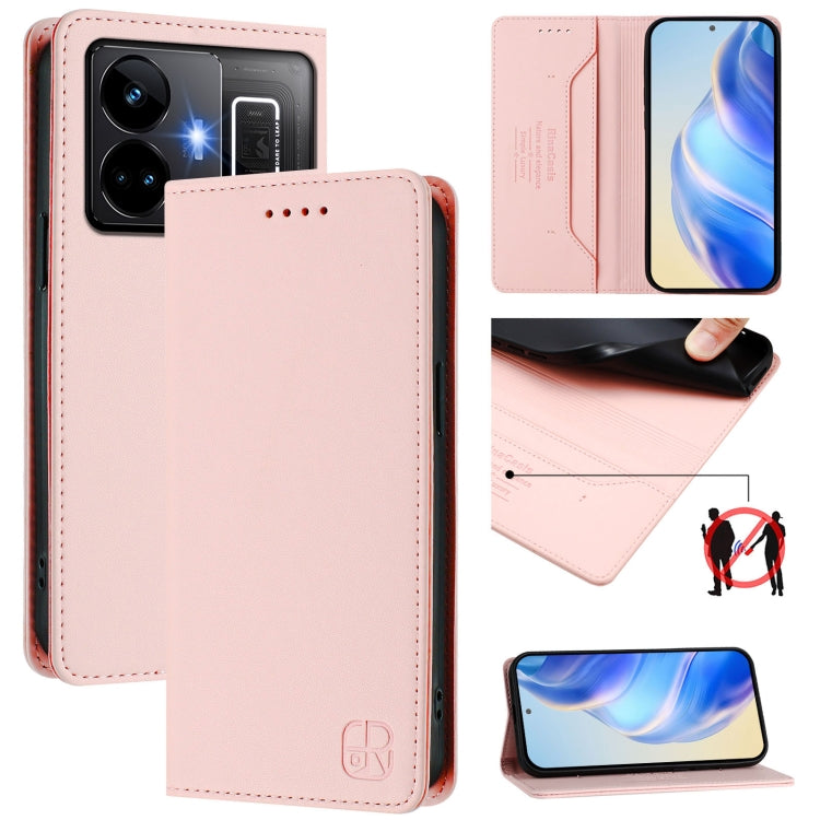 RC01 Dual-Folded Magnetic Suction RFID Leather Phone Case, For Realme 10T 5G / 10s 5G / 9i 5G Indian, For Realme GT3 5G / GT Neo 5 240W, For Realme GT 5G / GT Neo 5G, For Realme 10 Pro 5G, For Realme 10 Pro+ 5G, For Realme 10 4G Global                 ...