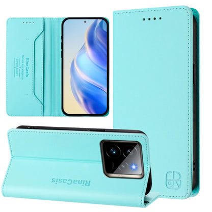 RC01 Dual-Folded Magnetic Suction RFID Leather Phone Case, For Realme C71 4G India, For Realme 15 5G / 15 Pro 5G, For Realme C71 4G Global, For Realme 14 Pro+ 5G, For Realme 14 Pro 5G, For Realme GT 7 Pro 5G, For Realme C63 5G Global                   ...