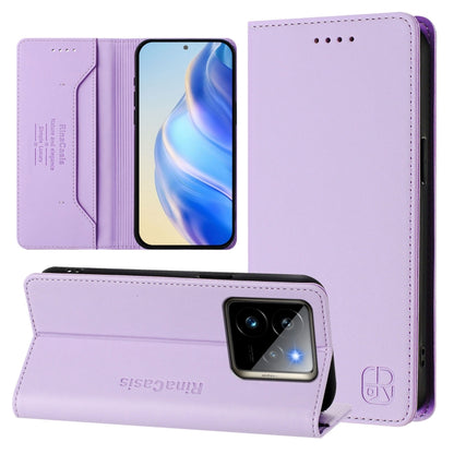 RC01 Dual-Folded Magnetic Suction RFID Leather Phone Case, For Realme C71 4G India, For Realme 15 5G / 15 Pro 5G, For Realme C71 4G Global, For Realme 14 Pro+ 5G, For Realme 14 Pro 5G, For Realme GT 7 Pro 5G, For Realme C63 5G Global                   ...
