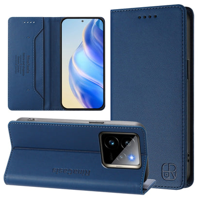 RC01 Dual-Folded Magnetic Suction RFID Leather Phone Case, For Realme C71 4G India, For Realme 15 5G / 15 Pro 5G, For Realme C71 4G Global, For Realme 14 Pro+ 5G, For Realme 14 Pro 5G, For Realme GT 7 Pro 5G, For Realme C63 5G Global                   ...