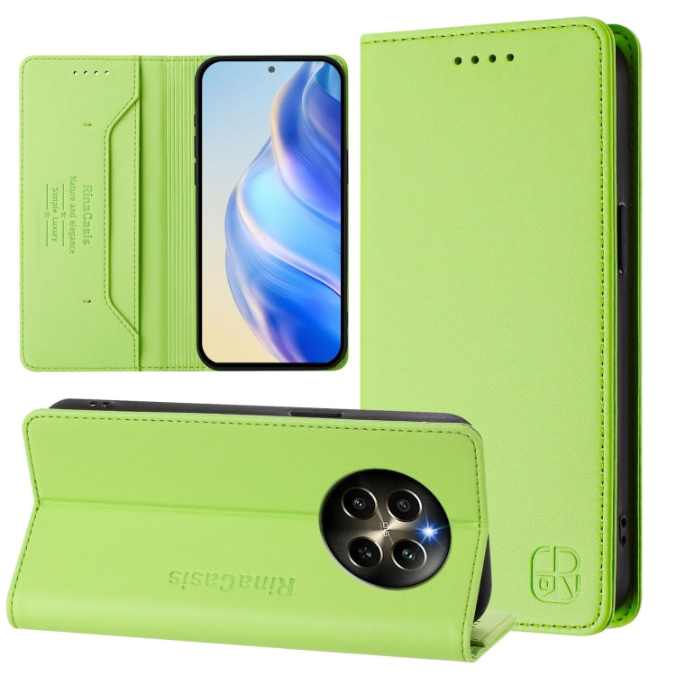 RC01 Dual-Folded Magnetic Suction RFID Leather Phone Case, For Realme P1 Pro, For Realme 12+ 5G / Narzo 70 Pro 5G India, For Realme 12 5G Global, For Realme Note 50 4G / C51 4G / C53 4G, For Realme C67 4G Global, For Realme 11 4G Global                ...