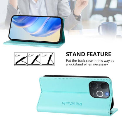 RC01 Dual-Folded Magnetic Suction RFID Leather Phone Case, For Realme C71 4G India, For Realme 15 5G / 15 Pro 5G, For Realme C71 4G Global, For Realme 14 Pro+ 5G, For Realme 14 Pro 5G, For Realme GT 7 Pro 5G, For Realme C63 5G Global                   ...
