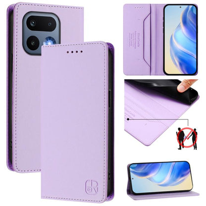 RC01 Dual-Folded Magnetic Suction RFID Leather Phone Case, For Realme P4x / OnePlus CE6 Lite, For Realme 16T 5G, For Realme P4 Power 5G, For Realme Note 80 4G Global, For Realme 16 5G Global, For Realme 16 Pro+ 5G Global, For Realme 16 Pro 5G Global   ...