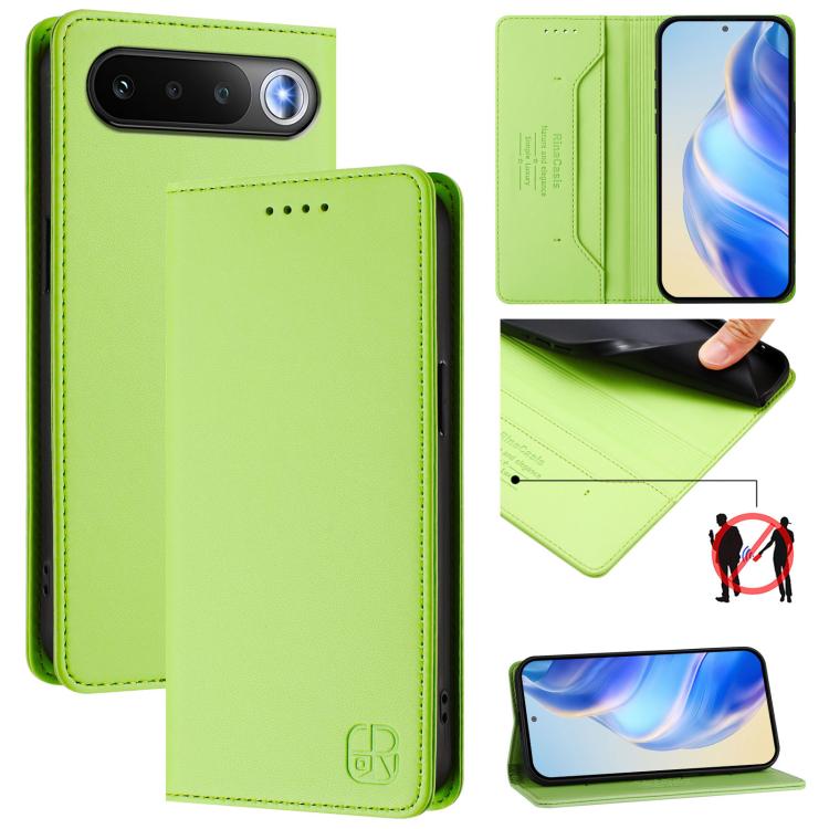 RC01 Dual-Folded Magnetic Suction RFID Leather Phone Case, For Realme P4x / OnePlus CE6 Lite, For Realme 16T 5G, For Realme P4 Power 5G, For Realme Note 80 4G Global, For Realme 16 5G Global, For Realme 16 Pro+ 5G Global, For Realme 16 Pro 5G Global   ...