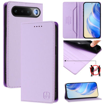 RC01 Dual-Folded Magnetic Suction RFID Leather Phone Case, For Realme P4x / OnePlus CE6 Lite, For Realme 16T 5G, For Realme P4 Power 5G, For Realme Note 80 4G Global, For Realme 16 5G Global, For Realme 16 Pro+ 5G Global, For Realme 16 Pro 5G Global   ...