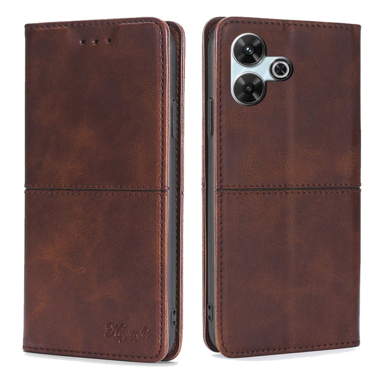 Cow Texture Magnetic Leather Phone Case, For Redmi A7 Pro 171mm / Poco C85x 5G, For Redmi Turbo 5 Max 5G / Poco X8 Pro Max 5G, For Redmi Turbo 5 5G / Poco X8 Pro 5G, For Redmi K90 Pro Max 5G / Poco F8 Ultra, For Redmi K90 5G / Poco F8 Pro              ...