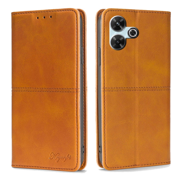 Cow Texture Magnetic Leather Phone Case, For Redmi A7 Pro 171mm / Poco C85x 5G, For Redmi Turbo 5 Max 5G / Poco X8 Pro Max 5G, For Redmi Turbo 5 5G / Poco X8 Pro 5G, For Redmi K90 Pro Max 5G / Poco F8 Ultra, For Redmi K90 5G / Poco F8 Pro              ...