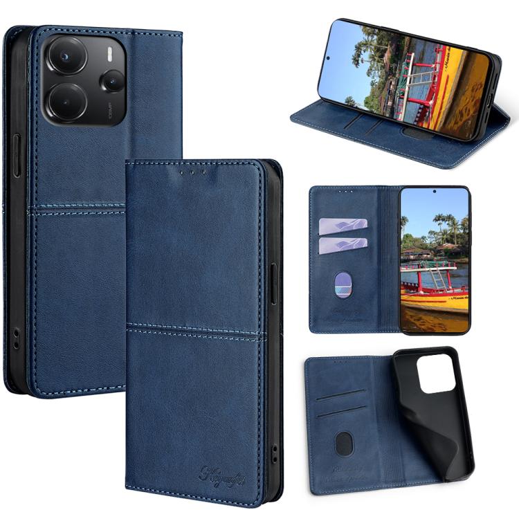 Cow Texture Magnetic Leather Phone Case, For Redmi A7 Pro 171mm / Poco C85x 5G, For Redmi Turbo 5 Max 5G / Poco X8 Pro Max 5G, For Redmi Turbo 5 5G / Poco X8 Pro 5G, For Redmi K90 Pro Max 5G / Poco F8 Ultra, For Redmi K90 5G / Poco F8 Pro              ...