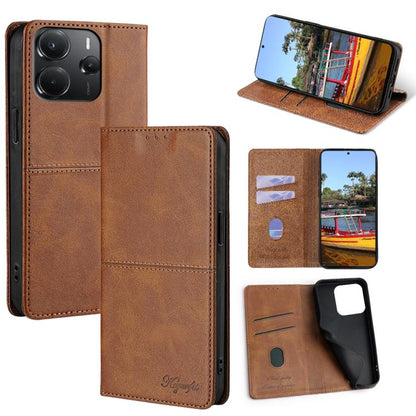 Cow Texture Magnetic Leather Phone Case, For Redmi A7 Pro 171mm / Poco C85x 5G, For Redmi Turbo 5 Max 5G / Poco X8 Pro Max 5G, For Redmi Turbo 5 5G / Poco X8 Pro 5G, For Redmi K90 Pro Max 5G / Poco F8 Ultra, For Redmi K90 5G / Poco F8 Pro              ...
