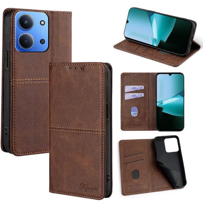 Cow Texture Magnetic Leather Phone Case, For Redmi A7 Pro 171mm / Poco C85x 5G, For Redmi Turbo 5 Max 5G / Poco X8 Pro Max 5G, For Redmi Turbo 5 5G / Poco X8 Pro 5G, For Redmi K90 Pro Max 5G / Poco F8 Ultra, For Redmi K90 5G / Poco F8 Pro              ...
