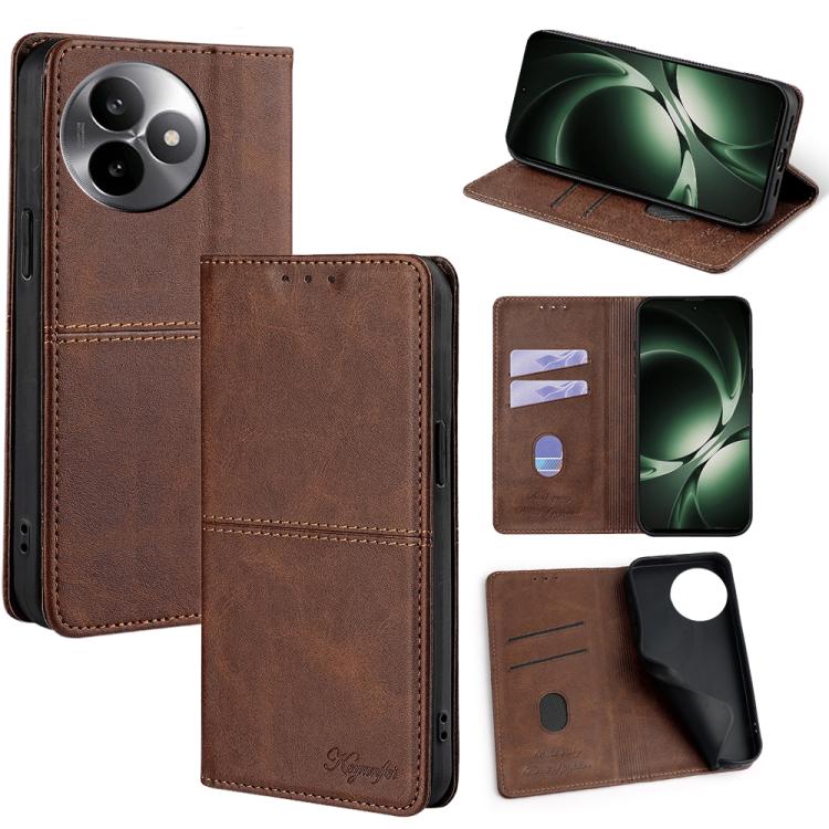 Cow Texture Magnetic Leather Phone Case, For Redmi A7 Pro 171mm / Poco C85x 5G, For Redmi Turbo 5 Max 5G / Poco X8 Pro Max 5G, For Redmi Turbo 5 5G / Poco X8 Pro 5G, For Redmi K90 Pro Max 5G / Poco F8 Ultra, For Redmi K90 5G / Poco F8 Pro              ...