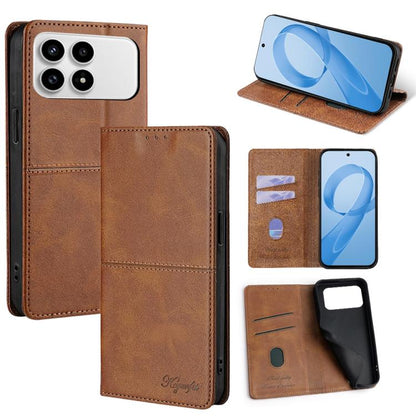 Cow Texture Magnetic Leather Phone Case, For Redmi A7 Pro 171mm / Poco C85x 5G, For Redmi Turbo 5 Max 5G / Poco X8 Pro Max 5G, For Redmi Turbo 5 5G / Poco X8 Pro 5G, For Redmi K90 Pro Max 5G / Poco F8 Ultra, For Redmi K90 5G / Poco F8 Pro              ...