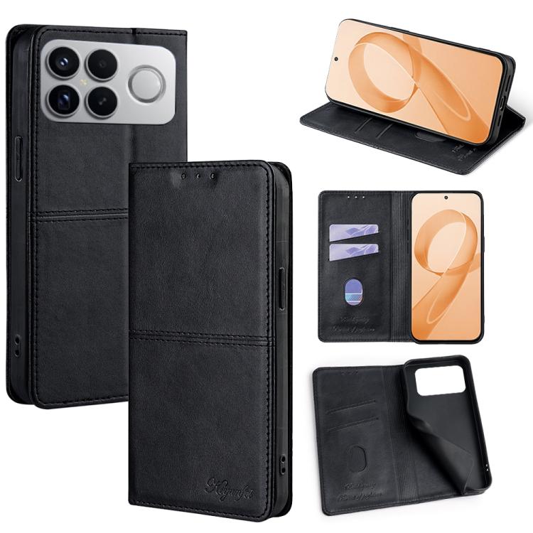 Cow Texture Magnetic Leather Phone Case, For Redmi A7 Pro 171mm / Poco C85x 5G, For Redmi Turbo 5 Max 5G / Poco X8 Pro Max 5G, For Redmi Turbo 5 5G / Poco X8 Pro 5G, For Redmi K90 Pro Max 5G / Poco F8 Ultra, For Redmi K90 5G / Poco F8 Pro              ...