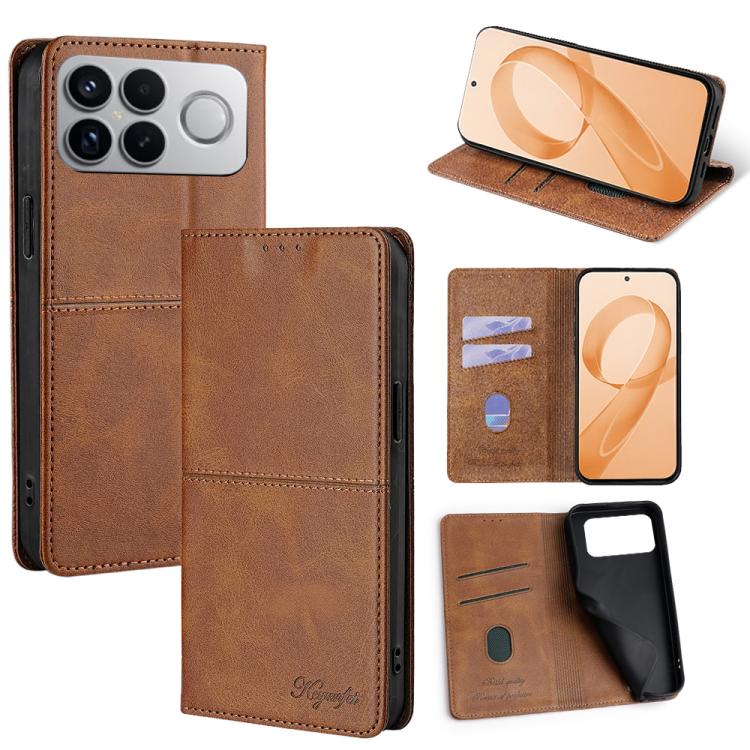 Cow Texture Magnetic Leather Phone Case, For Redmi A7 Pro 171mm / Poco C85x 5G, For Redmi Turbo 5 Max 5G / Poco X8 Pro Max 5G, For Redmi Turbo 5 5G / Poco X8 Pro 5G, For Redmi K90 Pro Max 5G / Poco F8 Ultra, For Redmi K90 5G / Poco F8 Pro              ...