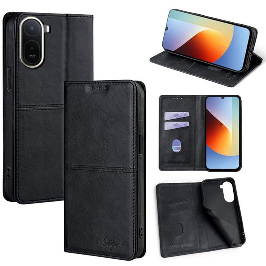 Cow Texture Magnetic Leather Phone Case, For Redmi A7 Pro 171mm / Poco C85x 5G, For Redmi Turbo 5 Max 5G / Poco X8 Pro Max 5G, For Redmi Turbo 5 5G / Poco X8 Pro 5G, For Redmi K90 Pro Max 5G / Poco F8 Ultra, For Redmi K90 5G / Poco F8 Pro