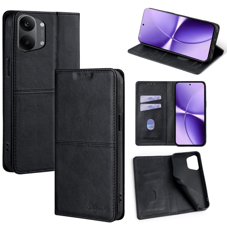 Cow Texture Magnetic Leather Phone Case, For Redmi A7 Pro 171mm / Poco C85x 5G, For Redmi Turbo 5 Max 5G / Poco X8 Pro Max 5G, For Redmi Turbo 5 5G / Poco X8 Pro 5G, For Redmi K90 Pro Max 5G / Poco F8 Ultra, For Redmi K90 5G / Poco F8 Pro              ...