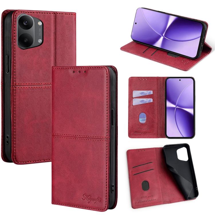 Cow Texture Magnetic Leather Phone Case, For Redmi A7 Pro 171mm / Poco C85x 5G, For Redmi Turbo 5 Max 5G / Poco X8 Pro Max 5G, For Redmi Turbo 5 5G / Poco X8 Pro 5G, For Redmi K90 Pro Max 5G / Poco F8 Ultra, For Redmi K90 5G / Poco F8 Pro              ...
