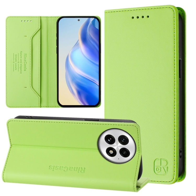 RC01 Dual-Folded Magnetic Suction RFID Leather Phone Case, For OnePlus Turbo 6X Pro 5G, For OnePlus Turbo 6 / 6V 5G, For OnePlus Ace 5 Ultra, For OnePlus Ace 5 Racing, For OnePlus 13R / Ace 5 / Ace 5 Pro, For OnePlus 13, For OnePlus Nord 4             ...