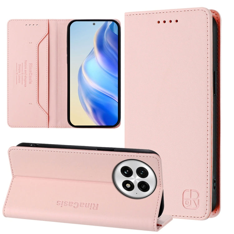 RC01 Dual-Folded Magnetic Suction RFID Leather Phone Case, For OnePlus Turbo 6X Pro 5G, For OnePlus Turbo 6 / 6V 5G, For OnePlus Ace 5 Ultra, For OnePlus Ace 5 Racing, For OnePlus 13R / Ace 5 / Ace 5 Pro, For OnePlus 13, For OnePlus Nord 4             ...